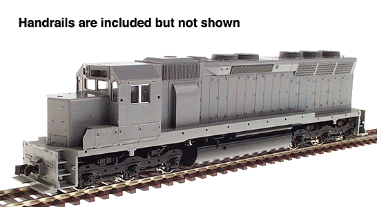 Diesel EMD SD45 Powered -- Undecorated