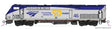 GE P42 Genesis - LokSound and DCC -- Amtrak 46 (50th Anniversary Scheme, Phase V Late, silver, blue, gray)