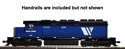 Diesel EMD SD40 Powered -- I&M Rail Link #210