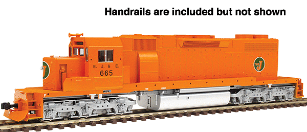 EMD SD38-2 - Standard DC -- Elgin, Joliet, & Eastern #665