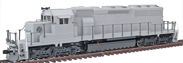 EMD SD40-2 Mid-Production - Standard DC -- Undecorated