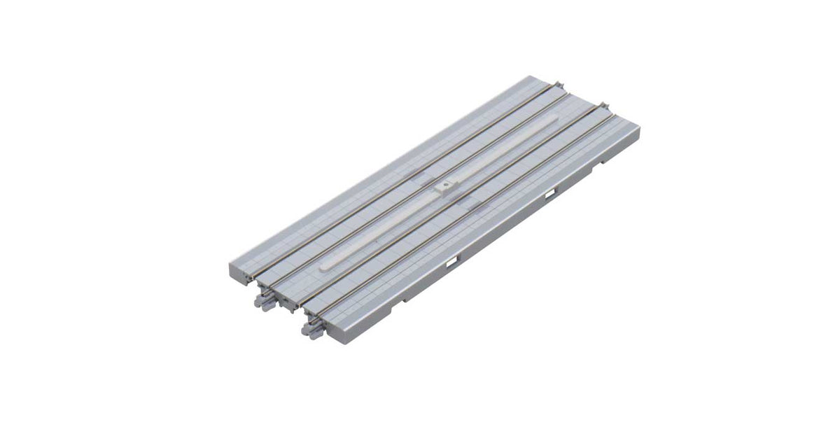 Street Track - Unitram -- Double Track Straight 7-5/16"  186mm