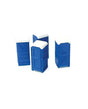 Portable Toilets/Outhouses -- Blue, White pkg(4)