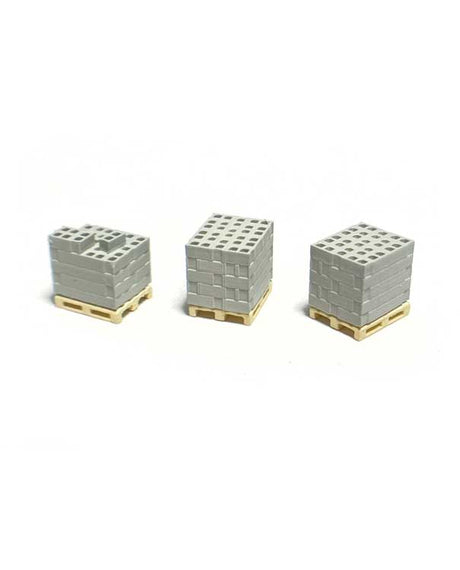Concrete Blocks on Pallets -- pkg(3)