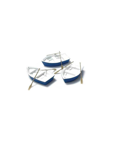 Row Boats -- Blue pkg(3)
