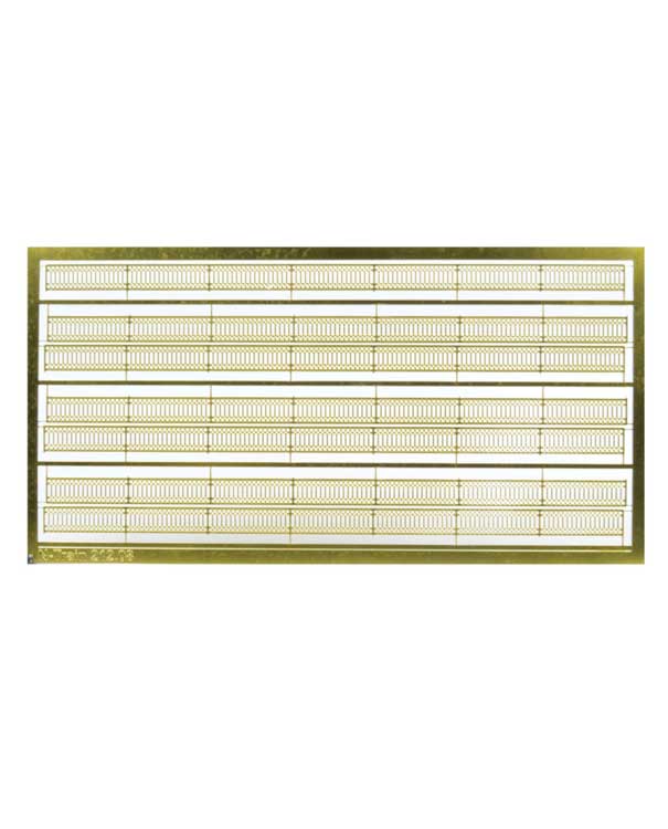 Handrails - Type 5 -- Etched Brass 80.1cm Total