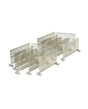Temporary Fences with Concrete Feet -- pkg(12)