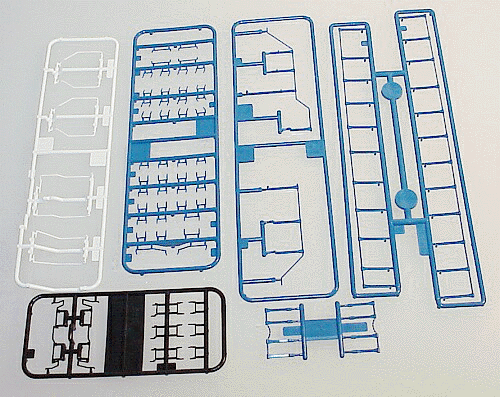 Handrail Set -- SD80MAC (Blue)