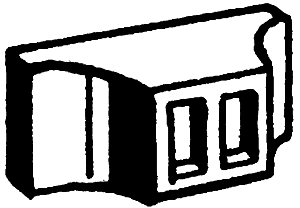 Roof Vent for Passenger Cars -- Clerestory Garland