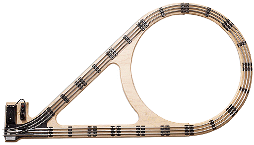 Track Accessories - Roundback Return Loop (Drop-Ship Only) -- Left Hand