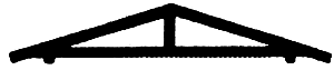 Cast Rafters -- 13-1/2'