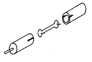Delrin(R) U-Joint Retrofit -- For GE 44-Tonner