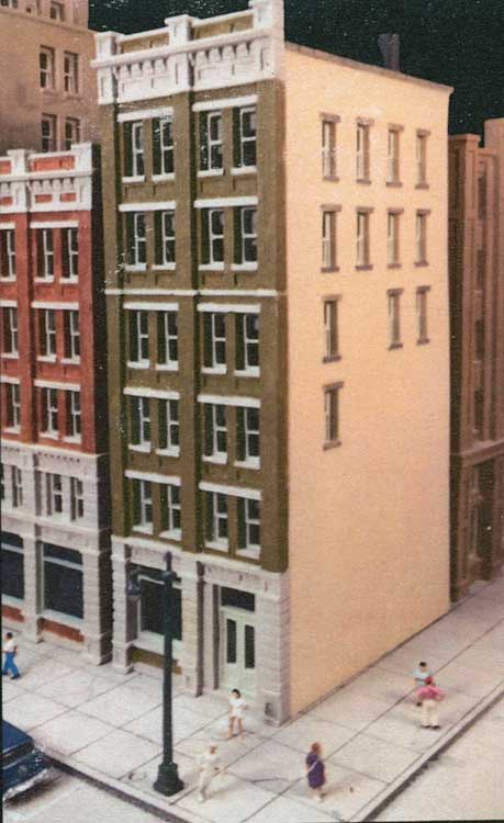Park Place -- 1-11/16 x 2-13/16 x 5-1/8"  4.3 x 7.1 x 13cm