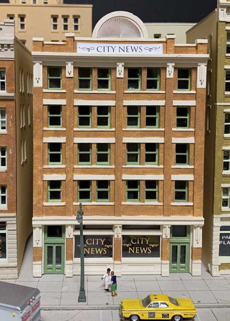 City News -- Resin Kit - 3-1/2 x 3-1/4 x 5-1/4"  8.9 x 8.3 x 13.3cm