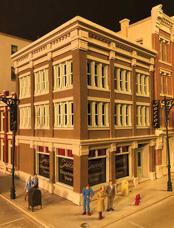 Saccos Department Store -- Resin Kit - 4 x 4 x 5-3/8"  10.2 x 10.2 x 13.7cm
