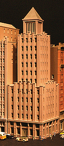 Temple Tower -- Cast-Resin Kit - 4 x 4 x 13-1/2"  10.2 x 10.2 x 34.5cm