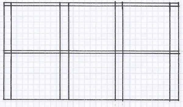 2-Story Blank Brick Wall - Quick-Flats -- Kit - Tan 6-1/2 x 3-3/4"  16.5 x 8.3cm pkg(4)