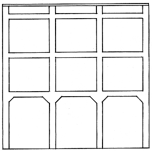 3-Story Blank Wall - Quick-Flats -- Kit - Concrete 7 x 7"  17.8 x 17.8cm pkg(2)