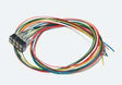 DCC Decoder Cable Harness with NEM652-NMRA 8-Pin Socket -- 11-13/16"  30cm Leads
