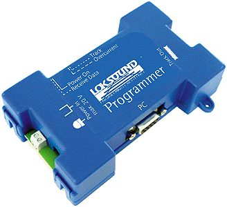 LokSound Programmer -- With Power Supply, Serial Cable, USB Adapter, Manual & CD