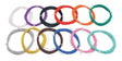 36-Gauge Highly Flexible Wire -- .5mm, AWG36, 2A, 10m (turquoise)