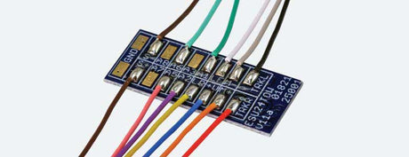 Adapter Board -- Wired-to-E24 Interface for LokSound 5 Nano 19.6 x 8.5mm