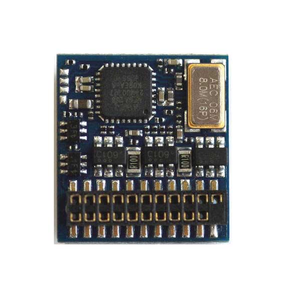 LokPilot Fx V4.0 Function-Only DCC-MM-SX Decoder -- 21MTC NEM660 Interface