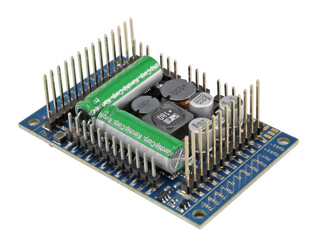 LokSound 5 XL DCC-MM-SX-M4 Multi-Prototcol Sound and Control Decoder -- 4A for G Scale, Pinheader Interface, No Recorded Sound Files