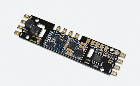 LokSound 5 Direct Sound and DCC Control Decoder -- Board Replacement Decoder for Multiple Diesels - .67 x 2.72"  17 x 69mm
