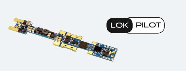 LokPilot 5 Micro DCC Control-Only Board-Replacement Decoder -- Fits Kato Diesels