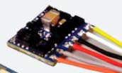 LokPilot 5 Micro DCC-MM-SX-M4 Multi-Protocol Control-Only Decoder -- Direct 6-Pin Interface