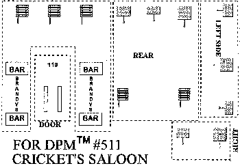 Cricket's Saloon Window Kit for DPM