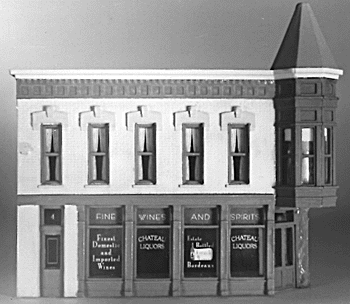Corner Turret Building Window Kit for DPM