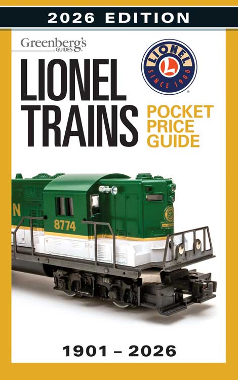 Lionel Trains Pocket Price Guide 1901-2026 -- Softcover