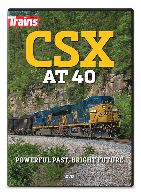 Trains Magazine DVD -- CSX at 40 (1 Hour)
