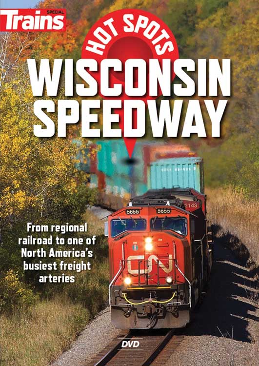 Trains Hot Spots: Wisconsin Speedway DVD -- 1 Hour, 15 Minutes