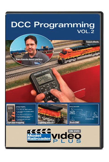 DCC Programming DVD -- Volume 2 (1 Hour, 11 Minutes)