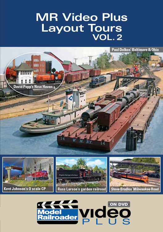 Model Railroader Video Plus DVD -- Layout Tours Volume 2