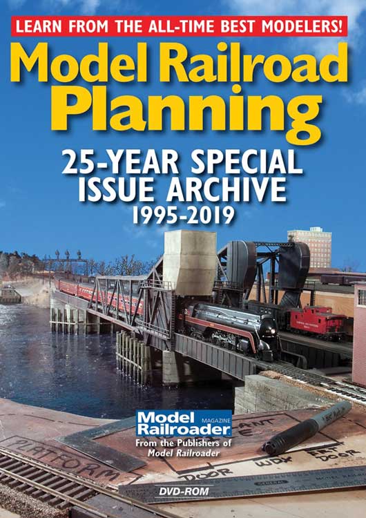 Model Railroad Planning 25 Year Archive DVD-ROM -- Works on Windows PC XP, Vista, 7, 8 or 10 and Mac OXX 10.4.11 or Higher