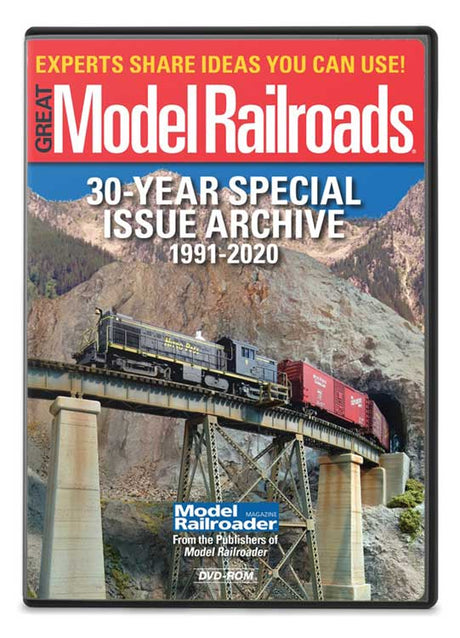 Great Model Raliroads 30-Year Archive DVD-ROM