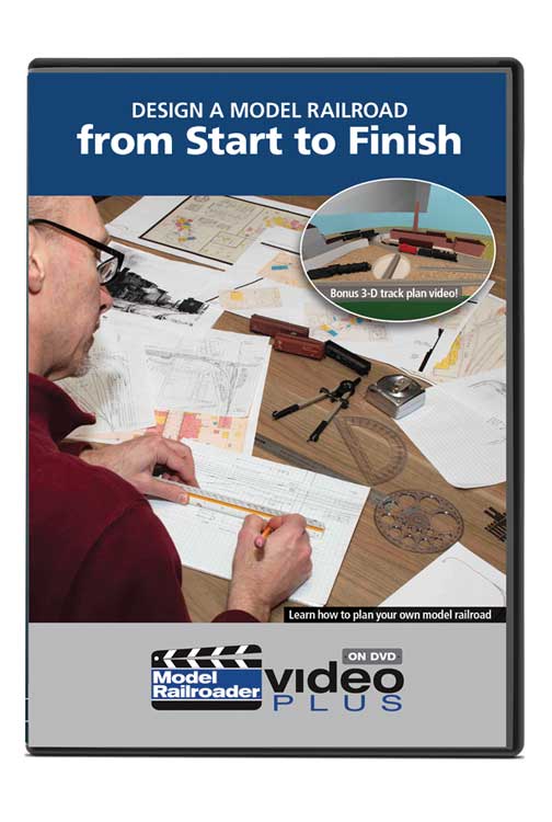 Design a Model Railroad from Start to Finish DVD -- 2 Hours, 3 Minutes