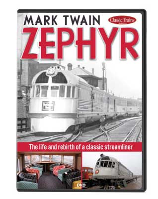 Mark Twain Zephyr DVD -- 60 Minutes