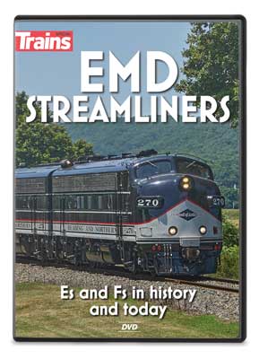 EMD Streamliners: Es & Fs in History and Today DVD -- 80 Minutes