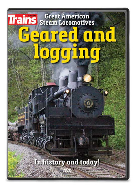 Great American Steam Locomotives DVD -- Geared and Logging