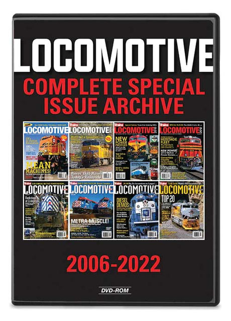Locomotive Complete Special Issue DVD-ROM -- All Special Issues 2006-2022 Requires Microsoft(R) Windows(R) 7 or Higher