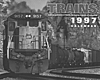 1997 Trains Calendar