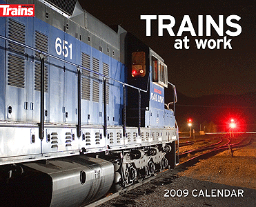 Calendar -- Trains at Work 2009