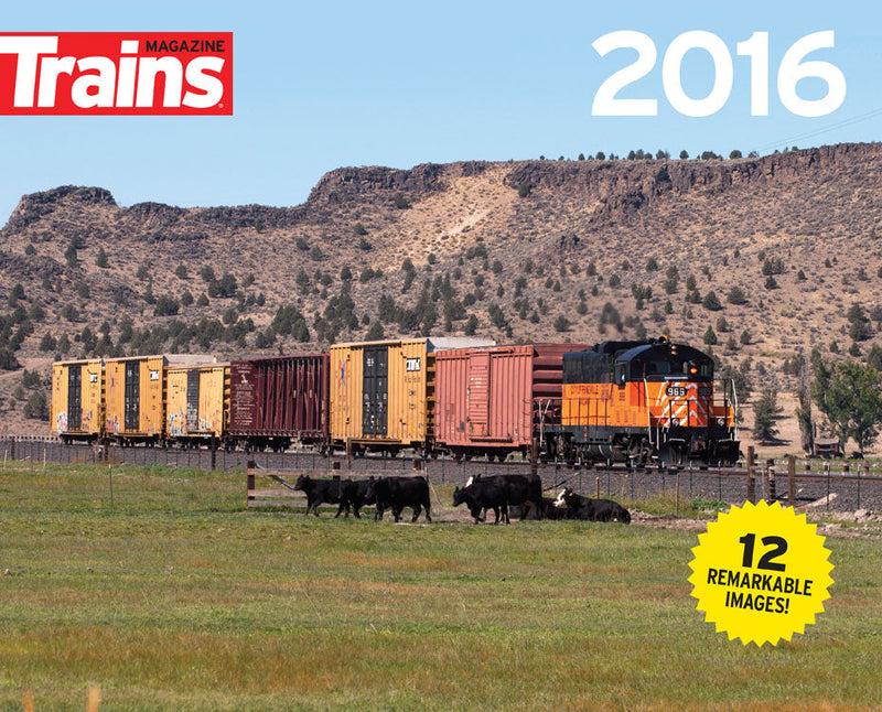 Trains Magazine 2016 Calendar