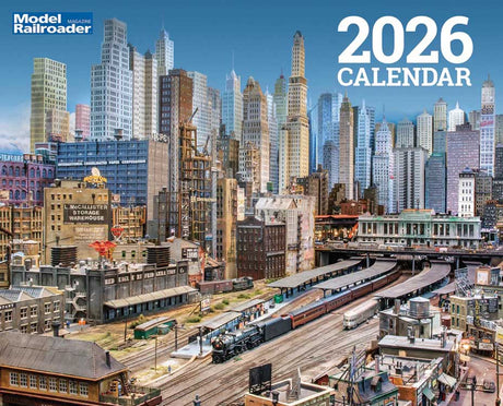 2026 Model Railroader Calendar -- 12-Month Calendar, 13 x 10-1/2"  33 x 26.7cm-1