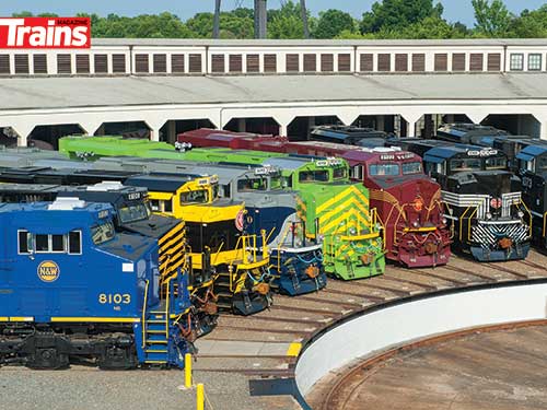 2012 Gathering in Spencer N.C. of all 20 NS Heritage Locomotives -- 550 Pieces, 18 x 24   45.7 x 61cm